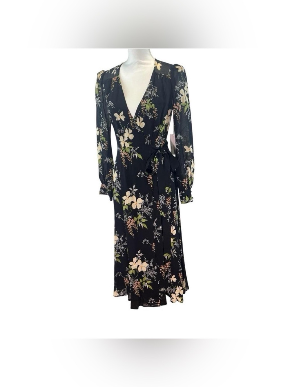 Reformation Susanna Wrap Dress Size Small